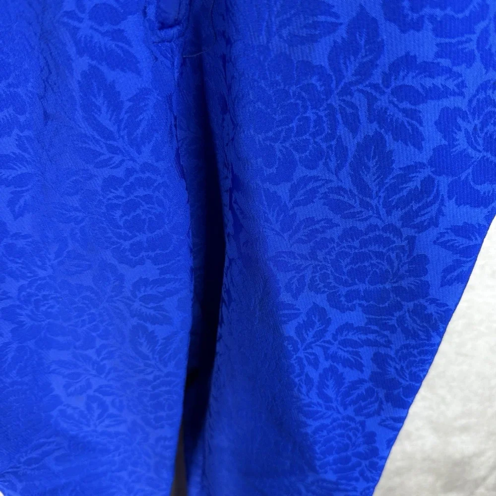 Vintage Nils Full Body Ski Suit In Cobalt Blue Women's Size 10‎
